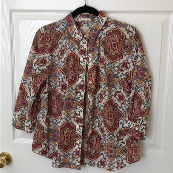 Chico’s size 1, shirt - Picture 1 of 4